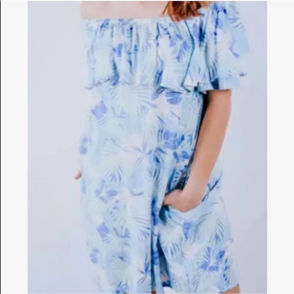 'So Tropical' Off Shoulder Dress - Picture 8 of 8